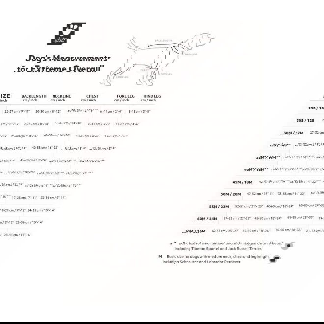 Hurtta Extreme Overall Svart