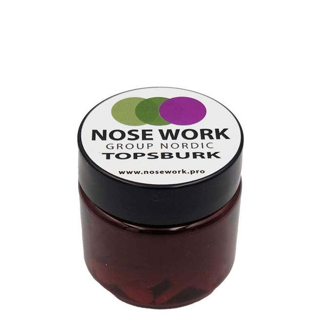 Nose Work Top Jar with 40 cotton tips