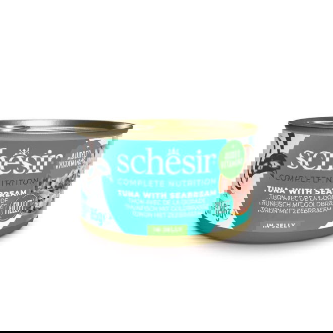 Schesir C&B Tunfisk og Sjøbrasme i Gele 70g