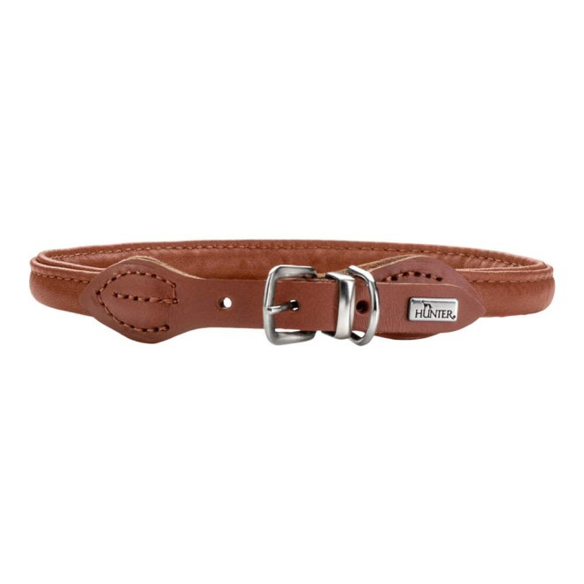 Hunter Collar Round & Soft Brown