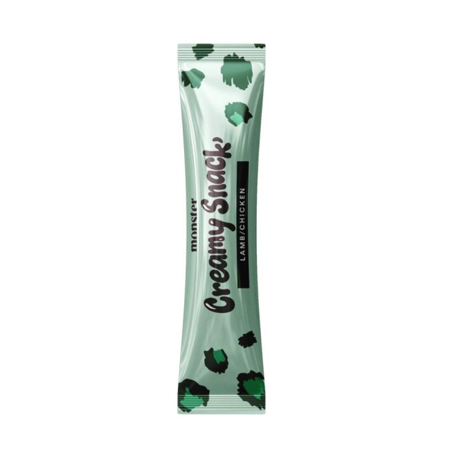 Monster Cat Creamy Snack Lam & Kylling 6x15 g