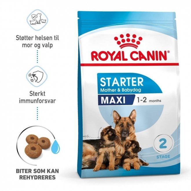 Royal Canin Maxi Starter tørrfôr til hund og hundevalp