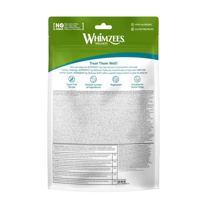 Whimzees Soft Dental tygg (M)