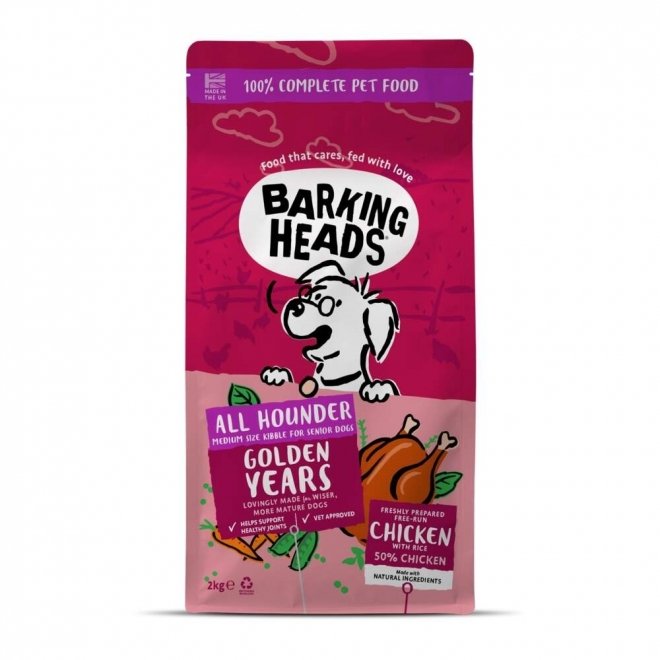 Barking Heads Golden Years (2 kg)