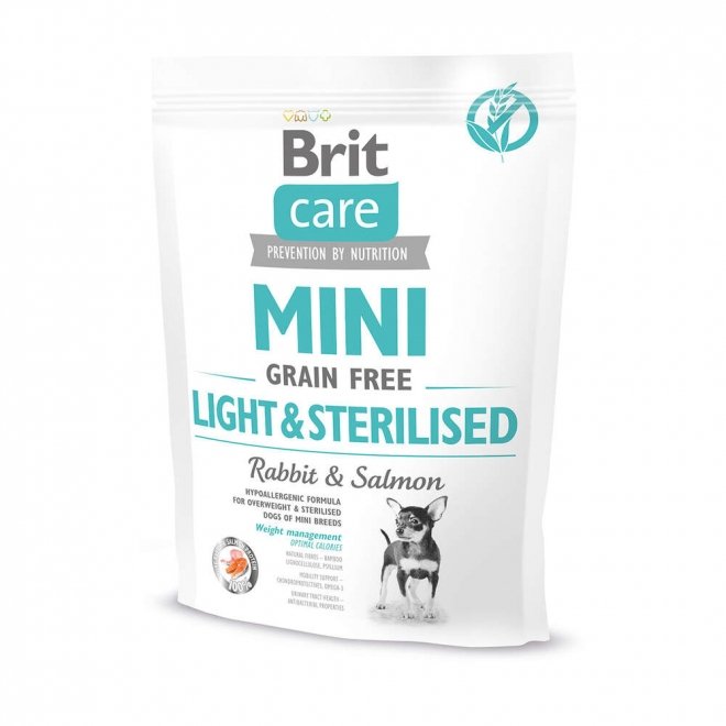 Brit Care Mini Grain Free Light & Sterilised (400 g)