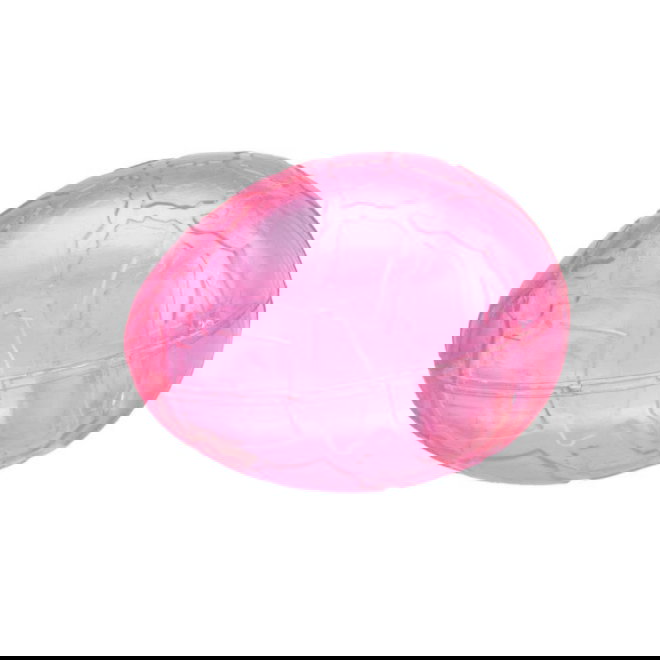Little&Bigger Hot Summer TPR Squeaky Egg rosa S