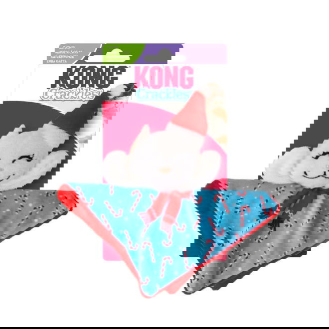 Kong Holiday Crackles Julekatt