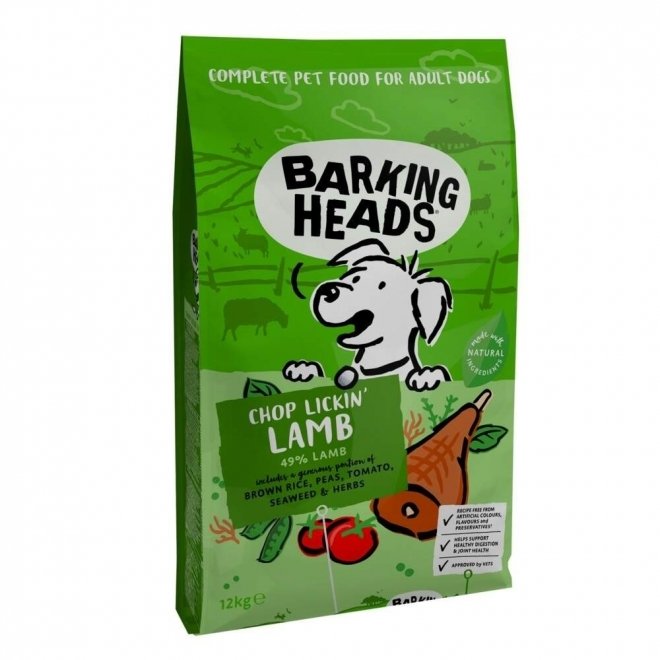 Barking Heads Chop Lickin Lamb (12 kg)