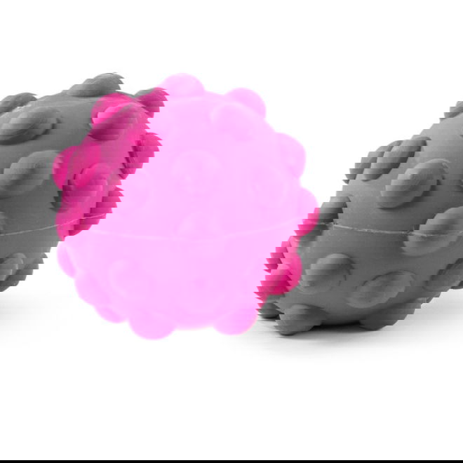 Little&Bigger Klumpete Gummiball (Rosa)