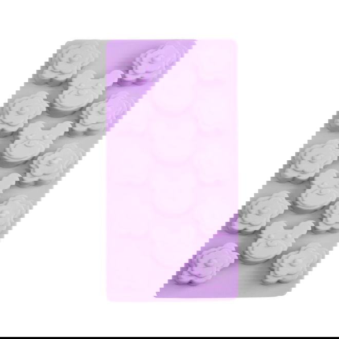 Little&Bigger XOXO Bakeform Blomster & Bamser 21 cm