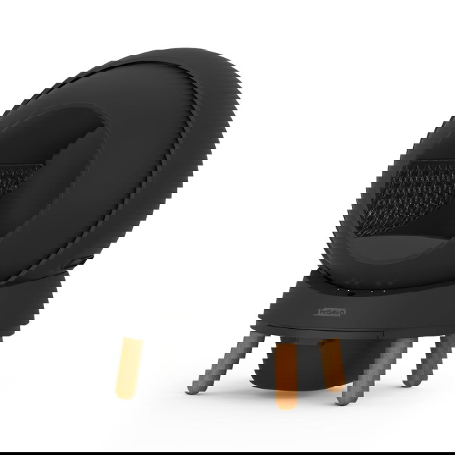 PetSafe SmartSpin Selvrensende Kattetoalett, Sort