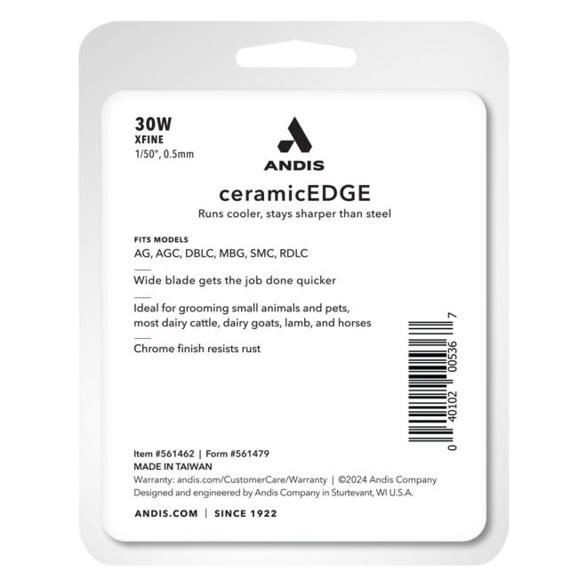 Andis CeramicEdge Wide Skj&aelig;r (0,5 mm / 30W)