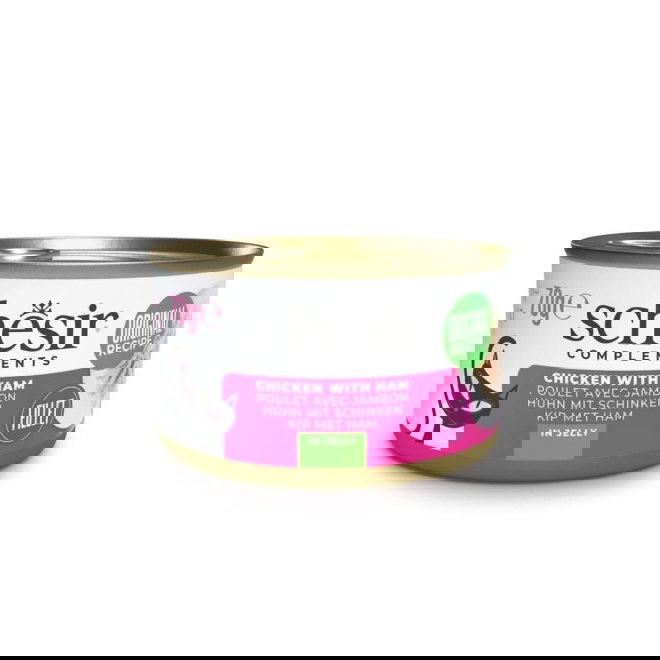 Schesir Complements Cat Chicken with ham in Jelly 70g