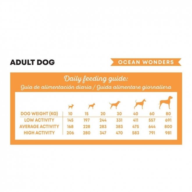 Harper and Bone Dog Adult Medium/Large Ocean Wonders tørrfôr