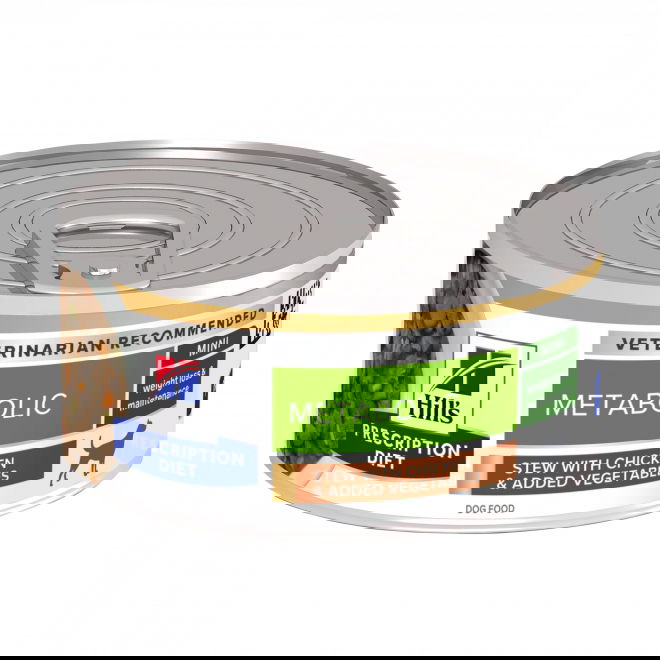 Hills Prescription Diet Canine Metabolic Chicken & Vegetables 156g