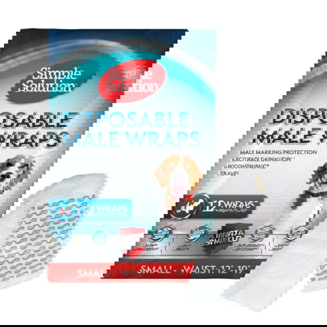 Simple Solution Disposable Skvettebeskyttelse 12-pk (S)