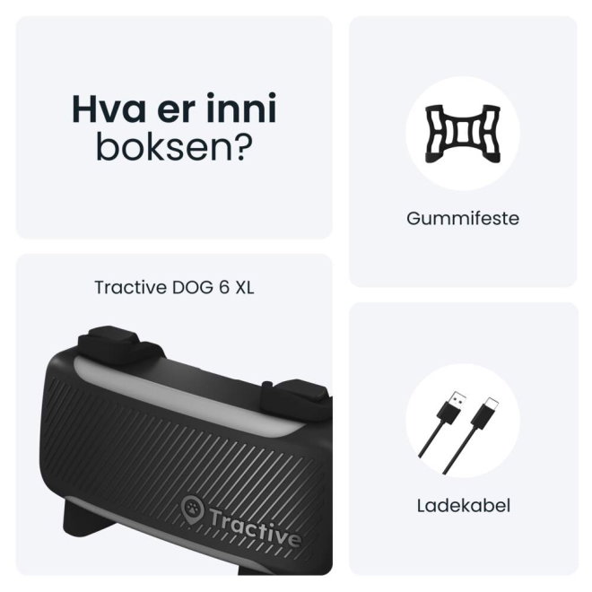 Tractive DOG 6 XL GPS Dog Collar & Health Monitor