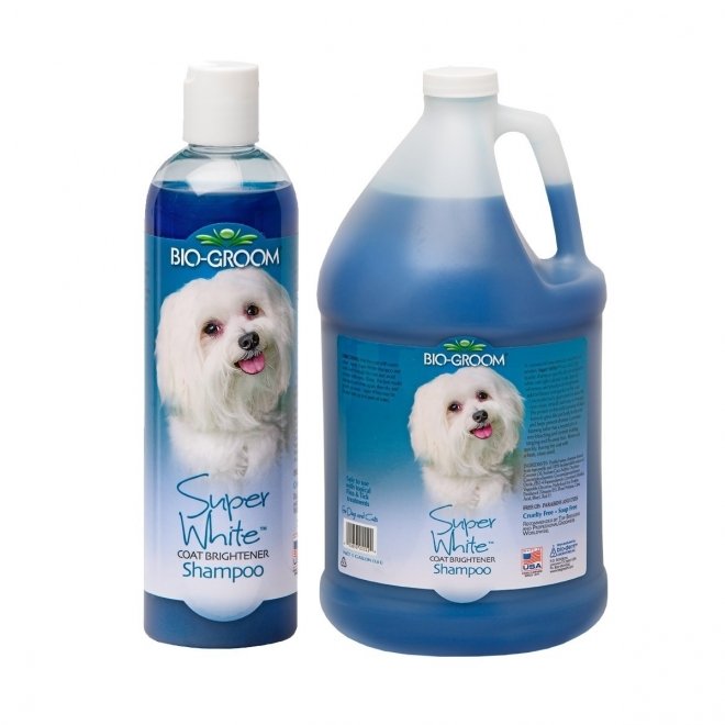 Bio groom shampoo super white best sale