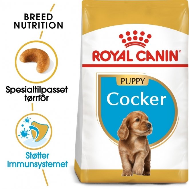 Royal Canin Breed Cocker Puppy tørrfôr til hundvalp