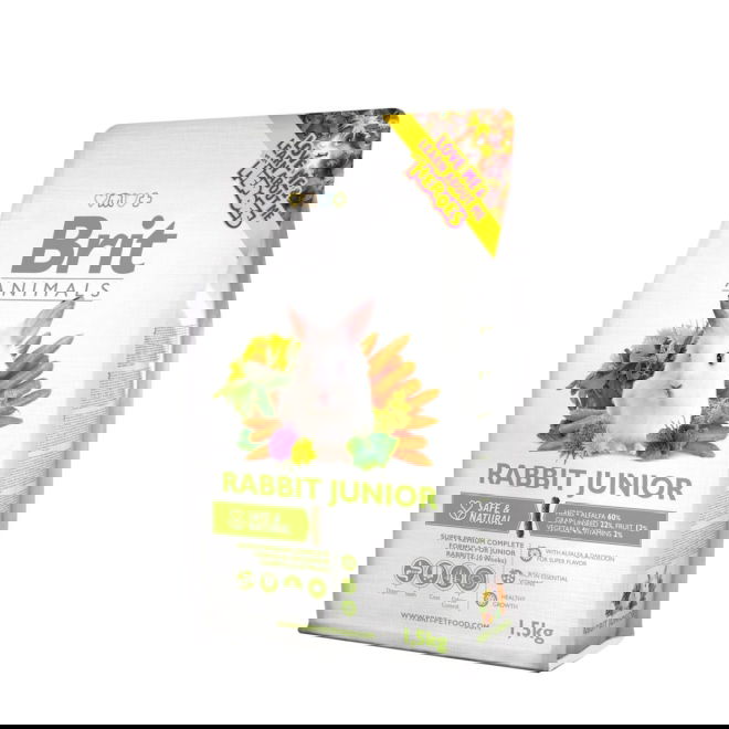 Brit Animals Junior Kanin komplett (1,5 kg)