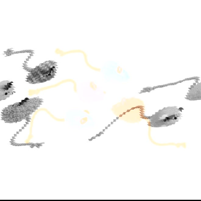 Little&Bigger Seasons Classics Mini-mus Grå 4-pk