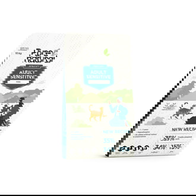 Purenatural Cat Adult Sensitive Pork (10 kg)