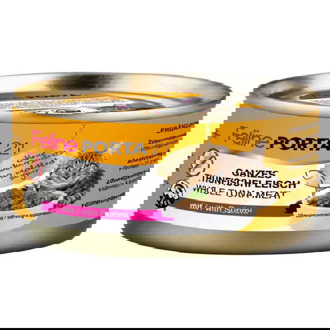 Feline Porta 21 Cat Adult Tuna with Surimi (156 g)