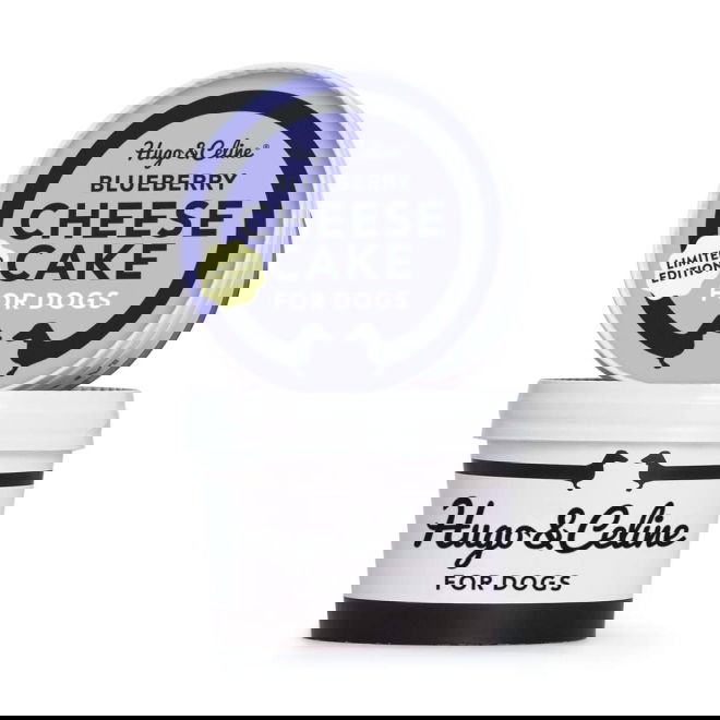 Hugo&Celine Blueberry cheesecake iskrem for hund