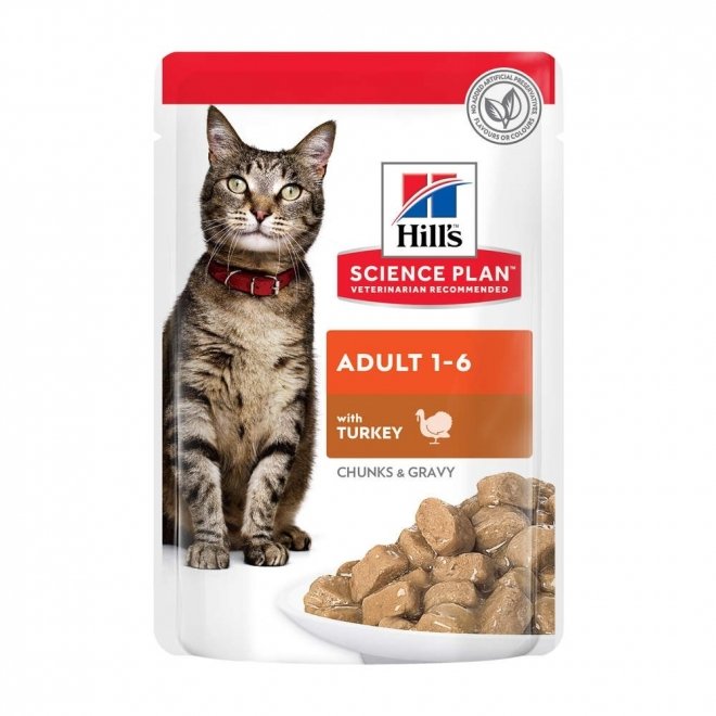 Hills Sciene Plan Cat Adult Chicken & Turkey 12x85 g