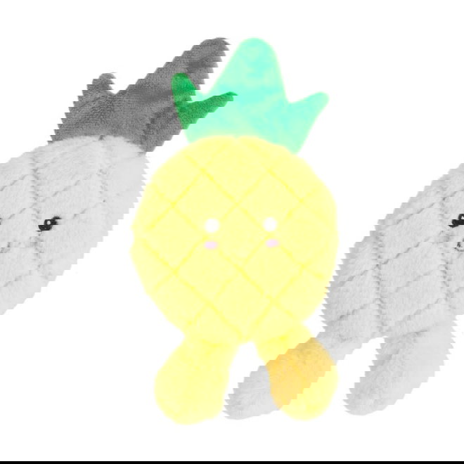 Little&Bigger Juicy Vibes plushy disq squeaker pineapple