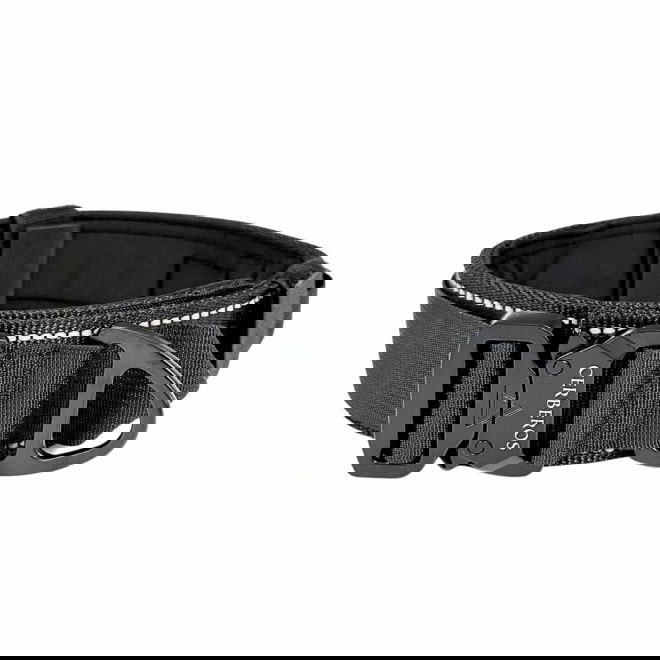 Cerberos halsband Reflekterande Sort