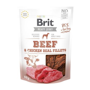 Brit Care Meaty Jerky Beef Fillets (80 g)