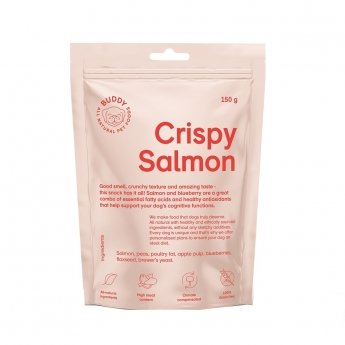 Buddy Petfoods Crispy Salmon Hundgodis 150 g