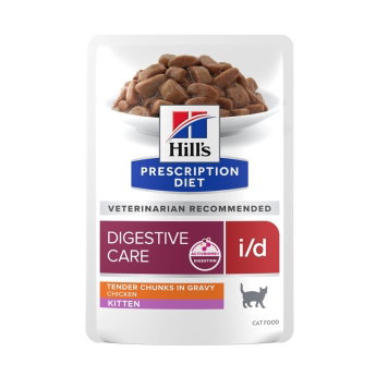 Hills Prescription Diet Feline Kitten i/d Digestive Care Chicken 12x85 g