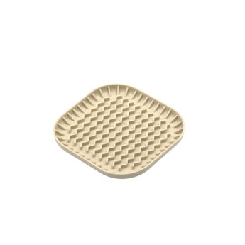 Fiboo Fiboowl Slow feeder till Hund Beige 13,5 cm