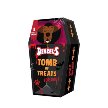 Denzel&rsquo;s Halloween Tomb of Treats Hundgodis 140 g