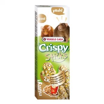 Versele-Laga Crispy Sticks Råtta-Mus Popcorn & Nötter 2-p 110g