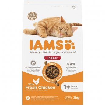 Iams for Vitality Cat Adult Indoor Chicken (3 kg)