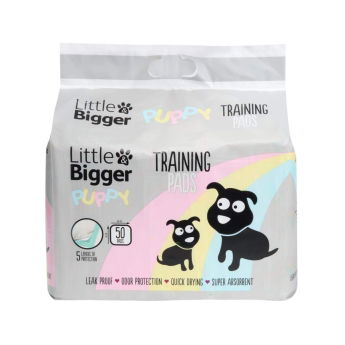 Little&Bigger Puppy Basics Training Pads 60x60 cm 50-pack