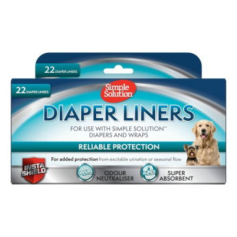 Simple Solution Diaper Liners Trosskydd till Hund 22-pack