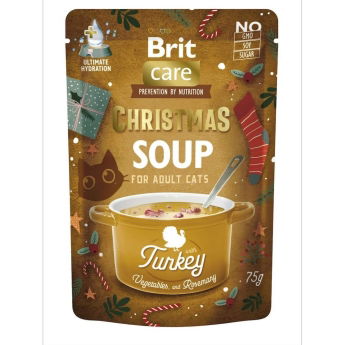 Brit Care Cat Adult Christmas Soup Turkey 75 g