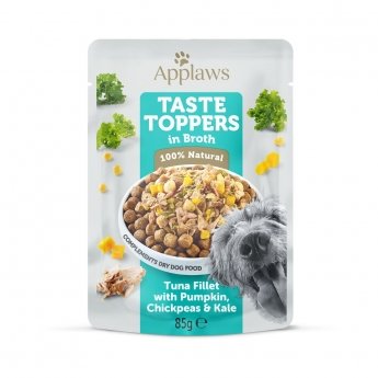 Applaws Taste Toppers Tuna fillet with Pumpkin, Chickpeas & Kale 85 g