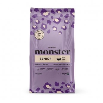 Monster Cat Senior Original Chicken & Turkey (6 kg)