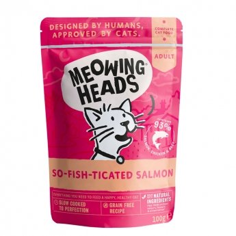 Meowing Heads So-fish-ticated Salmon 100 g