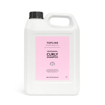 Topline Curly Hundshampo Professional 5 liter