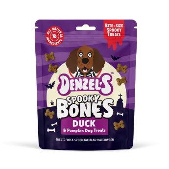 Denzels Halloween Spooky Bones Hundgodis 90 g
