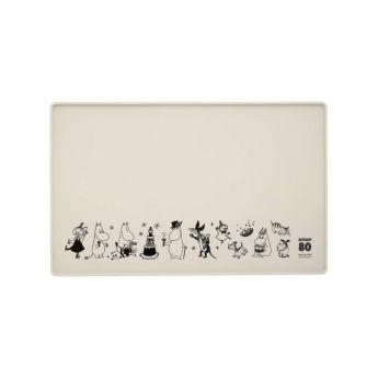 Moomin For Pets Silikonunderlägg Mumin 80 år (48 x 30 cm)