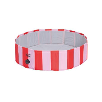 Little&Bigger Hot Summer Juicy Hundpool R&ouml;d/Rosa 80 cm