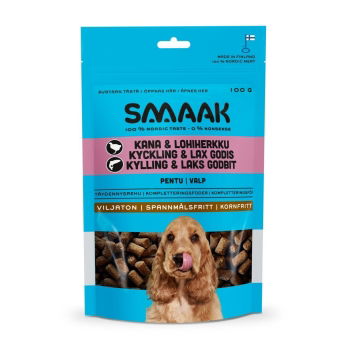 SMAAK Puppy Valpgodis Kyckling & Lax 100 g
