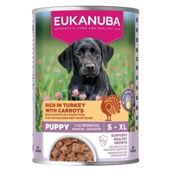 Eukanuba Puppy Turkey with Carrots 400 g